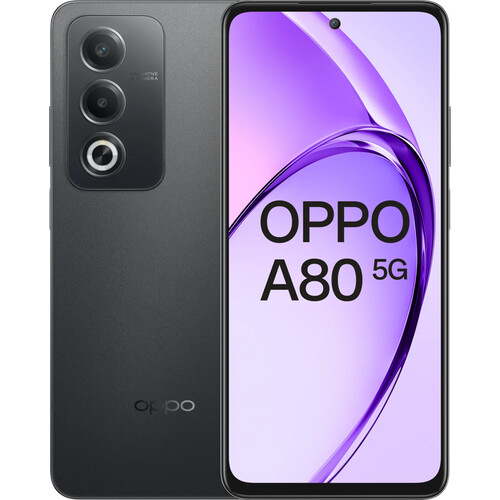 Tweedekans OPPO A80 Zwart 256GB 5G Tweedehands