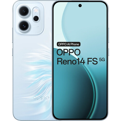 Tweedekans OPPO Reno 14 FS 512GB Blauw 5G Tweedehands