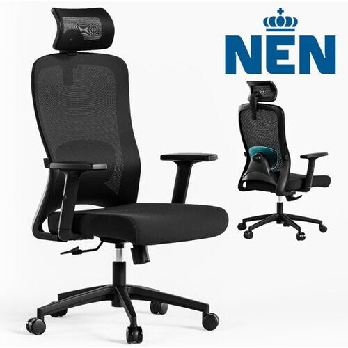 Tweedekans Organess® Ergonomische Bureaustoel – Office Gaming Chair - Bureaustoelen voor Volwassenen – Game Gaming Stoel - Max. 150 kg Tweedehands
