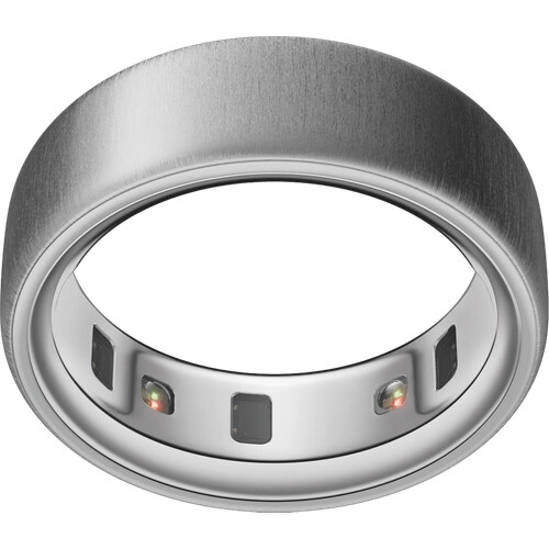 Tweedekans Oura Ring 4 Maat 7 Mat Zilver Tweedehands