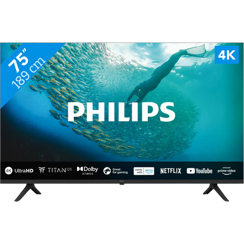 Tweedekans Philips 75PUS7009 (2024) Tweedehands