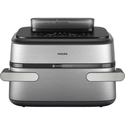 Tweedekans Philips Airfryer 5000 serie Megabasket NA565/02 Tweedehands