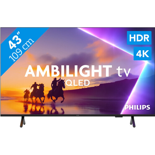 Tweedekans Philips Ambilight 43" PUS8500 QLED 4K (2025) Tweedehands