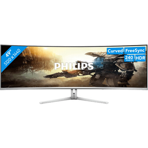 Tweedekans Philips Evnia 49M2C8900/00 QD-OLED Curved Tweedehands