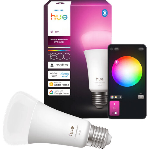 Tweedekans Philips Hue A67 White and Color 1600lm E27 Tweedehands