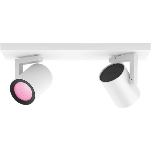 Tweedekans Philips Hue Argenta Opbouwspot White and Color - Wit - 2-spots Tweedehands