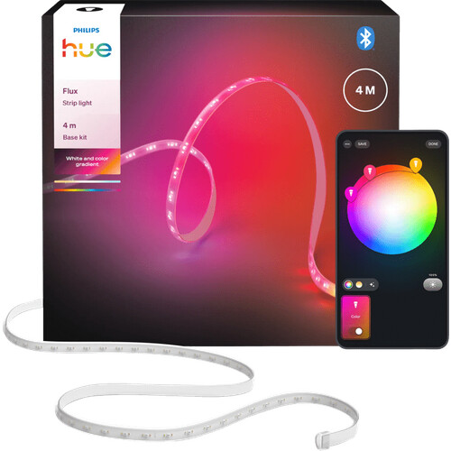 Tweedekans Philips Hue Flux LED Strip 4 meter 1600lm Tweedehands