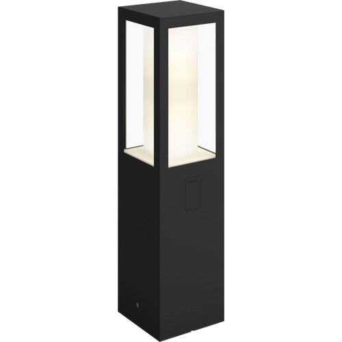 Tweedekans Philips Hue Impress sokkellamp White and Color Zwart laag Tweedehands