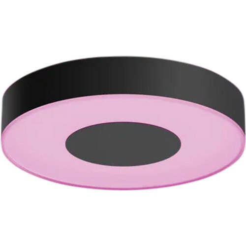 Tweedekans Philips Hue Infuse M plafondlamp White and Color Zwart Tweedehands