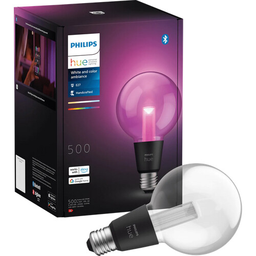 Tweedekans Philips Hue Lightguide Globe White and Color E27 Tweedehands