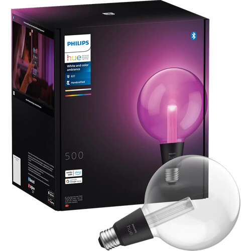 Tweedekans Philips Hue Lightguide Globe XL White and Color E27 Tweedehands