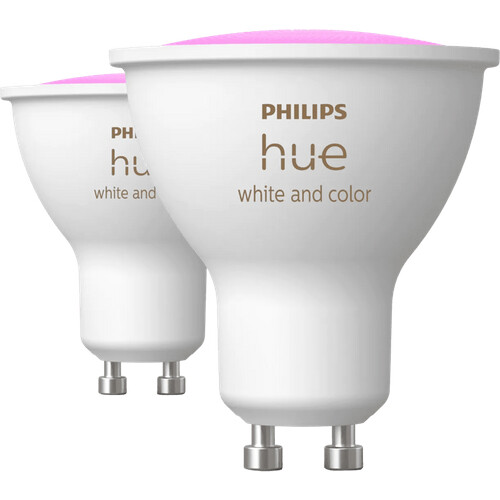 Tweedekans Philips Hue White and Color GU10 2-pack
