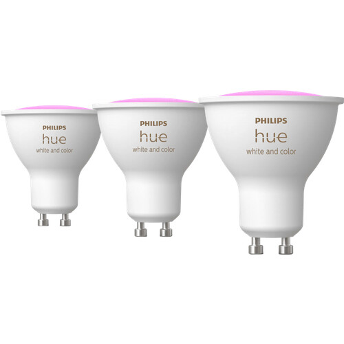 Tweedekans Philips Hue White and Color GU10 3-pack Tweedehands