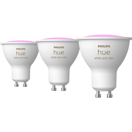 Tweedekans Philips Hue White and Color GU10 3-pack Tweedehands