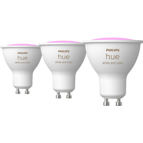 Tweedekans Philips Hue White and Color GU10 3-pack Tweedehands