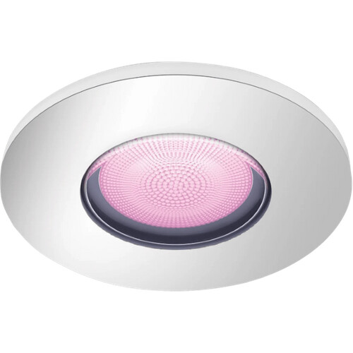 Tweedekans Philips Hue Xamento badkamer inbouwspot White and Color - Chroom - Rond Tweedehands