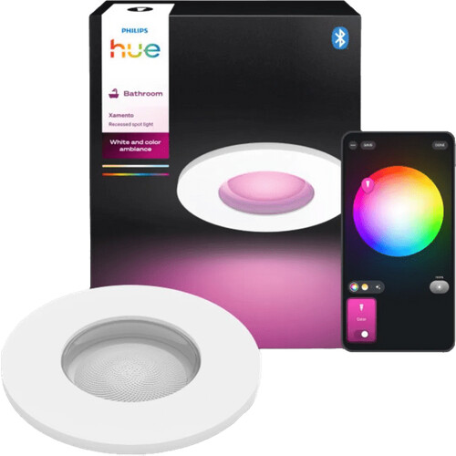 Tweedekans Philips Hue Xamento badkamerinbouwspot White and Color Wit Tweedehands