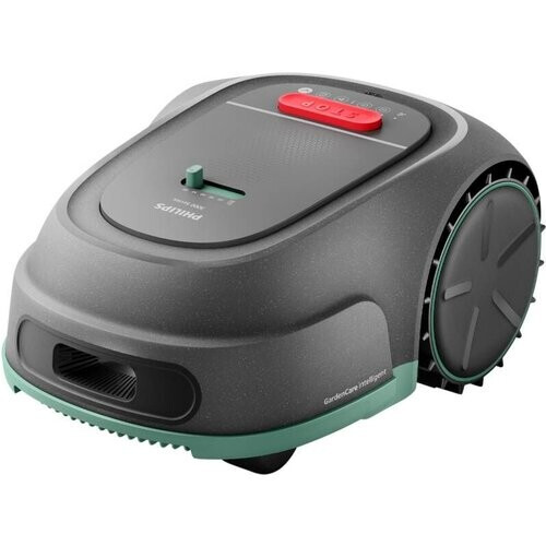 Tweedekans Philips Robotmaaier RSL3000/10 - Kruismaaien - GPS-Mapping - Regensensor - Grijs Tweedehands