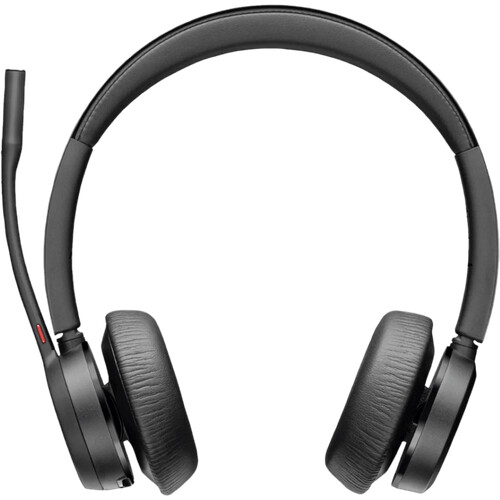 Tweedekans Poly Voyager 4320-M MS Draadloze Office Headset + Oplaadstandaard Tweedehands