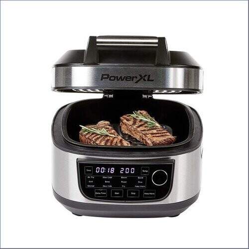 Tweedekans Power XL Multicooker – 12-in-1 fornuis met AirFryer functie – voor frituren, koken, frituren en als elektrische grill - Mail Order Edition Tweedehands