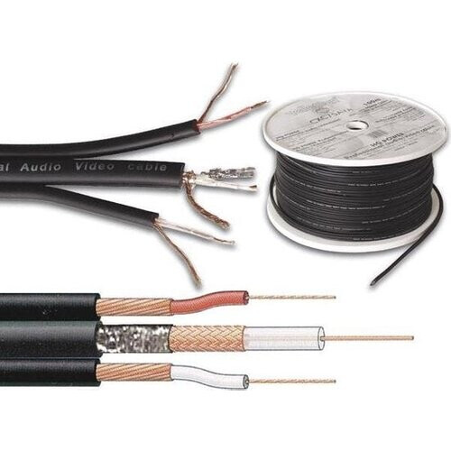 Tweedekans Professionele Audio-/Videokabel (75 Ohm + 2 X Audio) Tweedehands