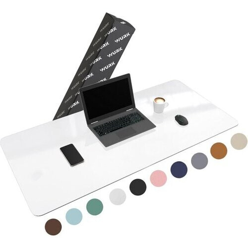 Tweedekans Professionele Bureau Onderlegger [120 cm x 60 cm] - Muismat XXL - Mouse Pad - Multifunctionele Grote Bureauonderlegger – Desk Mat [Transparant] Tweedehands