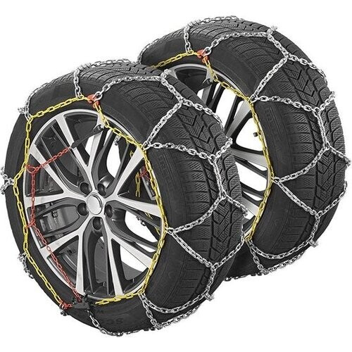 Tweedekans ProPlus Sneeuwkettingen - KNR255 - 16 mm stalen schakels - Önorm Keurmerk - Veiligheid - Banden - Snelle en Eenvoudige Installatie - Voor verschillende bandenmaten - Inclusief reparatieschakels en koffer - Set van 2 - 4x4 voertuig - Minivan SU Tweedehands