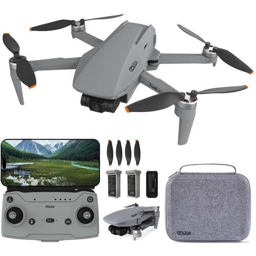 Tweedekans Proskill Drone – 4K Camera, 3-assige Gimbal, GPS, 3 km Bereik, 26 min Vlucht – 25 x 24 x 6 cm – Zwart Tweedehands