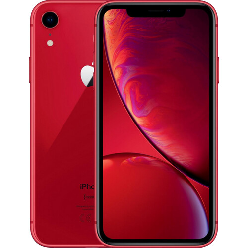 Tweedekans Refurbished iPhone Xr 64GB Rood (Zo goed als nieuw) Tweedehands