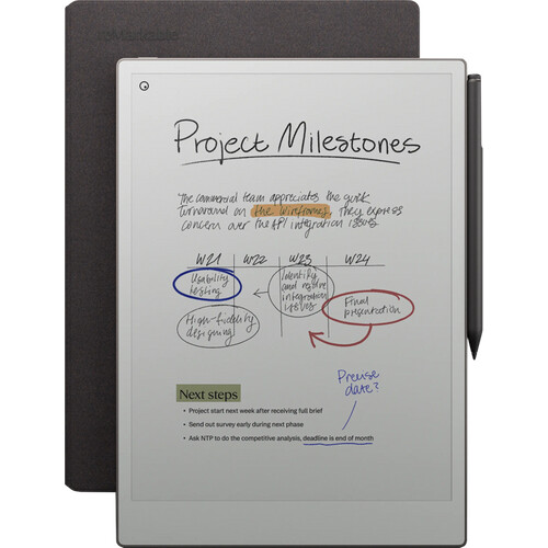 Tweedekans reMarkable Paper Pro met Book Case Basalt Tweedehands