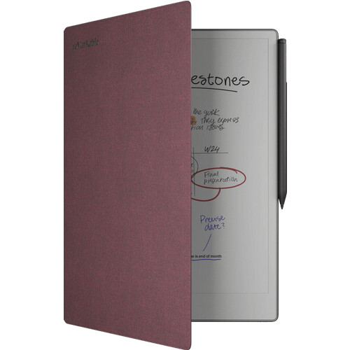 Tweedekans reMarkable Paper Pro Mosaic Weave Book Folio Rood Tweedehands
