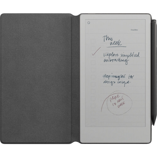 Tweedekans reMarkable Paper Pro Move Polymer Weave Book Folio Grijs Tweedehands