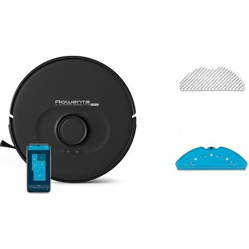 Tweedekans Rowenta X-Plorer RR85E1WH - robotstofzuiger - Zwart Tweedehands