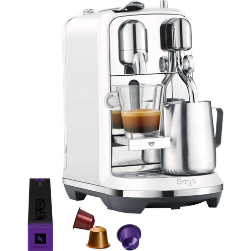 Tweedekans Sage Nespresso Creatista Plus SNE800SST Sea Salt Tweedehands