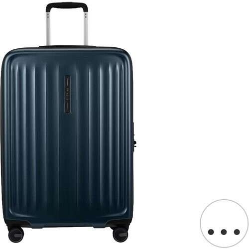 Tweedekans Samsonite Fyrm Spinner - Uitbreidbare Reiskoffer - maat 67 x 24 cm - Steel Blue Tweedehands