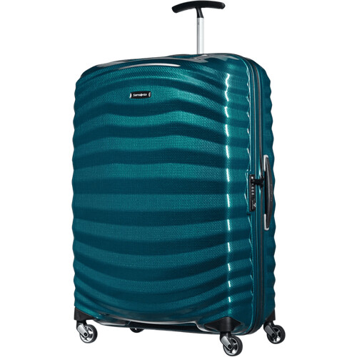 Tweedekans Samsonite Lite-Shock Spinner 75cm Petrol Blue Tweedehands