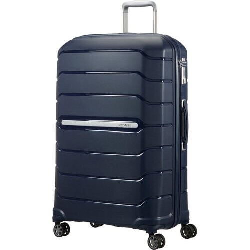 Tweedekans Samsonite Reiskoffer - Flux Spinner 75/28 Uitbreidbaar (Groot) Navy Blue Tweedehands