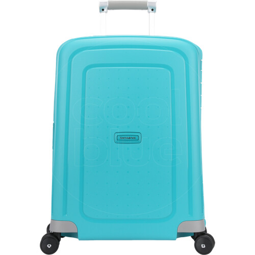 Tweedekans Samsonite S'Cure Spinner 55cm Aqua Blue Tweedehands