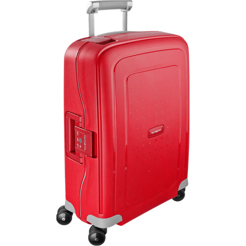 Tweedekans Samsonite S'Cure Spinner 55cm Crimson Red Tweedehands