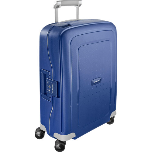 Tweedekans Samsonite S'Cure Spinner 55cm Dark Blue Tweedehands