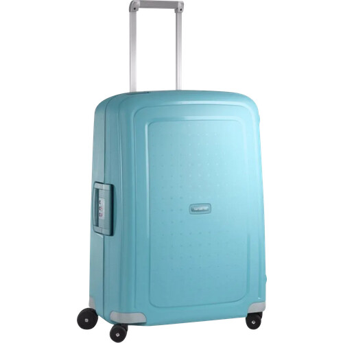 Tweedekans Samsonite S'Cure Spinner 69cm Aqua Blue Tweedehands