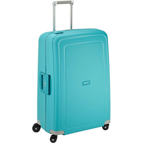 Tweedekans Samsonite S'Cure Spinner 75cm Aqua Blue Tweedehands