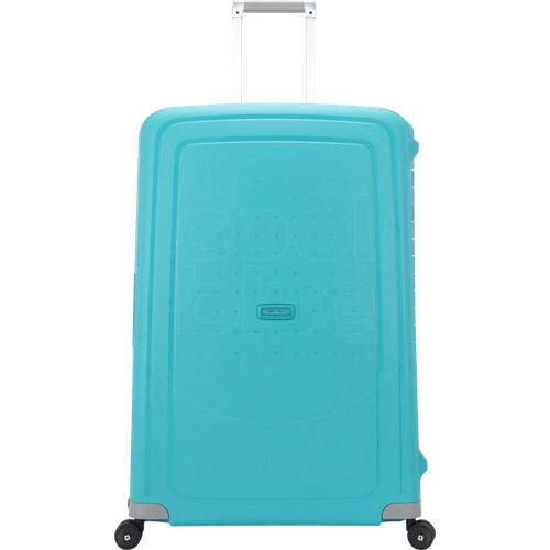 Tweedekans Samsonite S'Cure Spinner 81 cm Aqua Blue Tweedehands