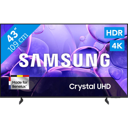 Tweedekans Samsung 43" Crystal UHD U8070F 4K (2025) Tweedehands