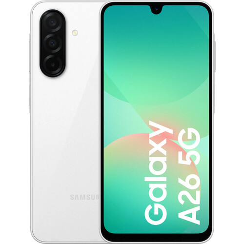 Tweedekans Samsung Galaxy A26 128GB Wit 5G Tweedehands