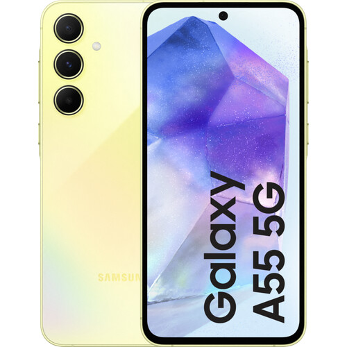 Tweedekans Samsung Galaxy A55 256GB Geel 5G Tweedehands