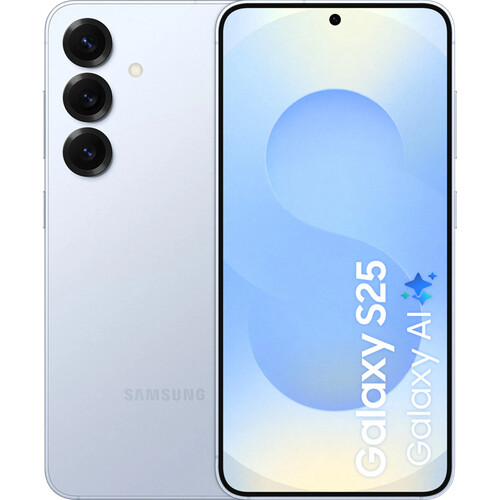 Tweedekans Samsung Galaxy S25 128GB Lichtblauw 5G Tweedehands