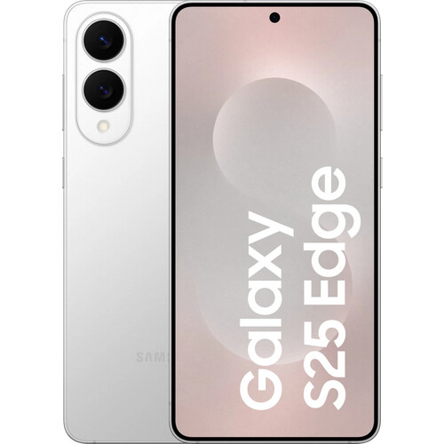 Tweedekans Samsung Galaxy S25 Edge 512GB Zilver 5G Tweedehands