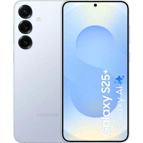 Tweedekans Samsung Galaxy S25 Plus 512GB Lichtblauw 5G Tweedehands