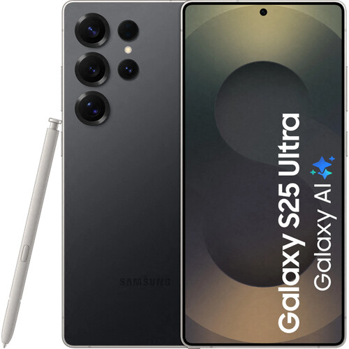 Tweedekans Samsung Galaxy S25 Ultra 1TB Zwart 5G Tweedehands